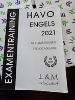 Hga Honders - Havo Engels 2021, Ophalen of Verzenden, Engels, Hga Honders, Zo goed als nieuw