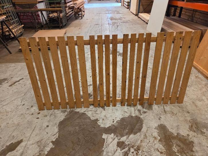 Houten Hek – Blank, Tuin en Terras, Tuinhekken en Hekwerk, Tuinhek, Hout, Ophalen