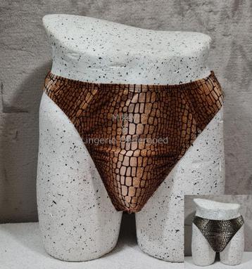 Heren String met Animal Print One Size in Twee kleuren (427) beschikbaar voor biedingen