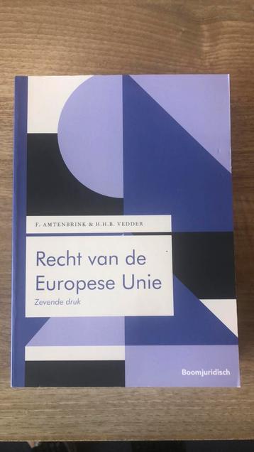 Fabian Amtenbrink - Recht van de Europese Unie beschikbaar voor biedingen