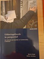 Menno Fenger - Uitkeringsfraude in perspectief, Menno Fenger; William Voorberg, Sociale wetenschap, Ophalen of Verzenden, Zo goed als nieuw
