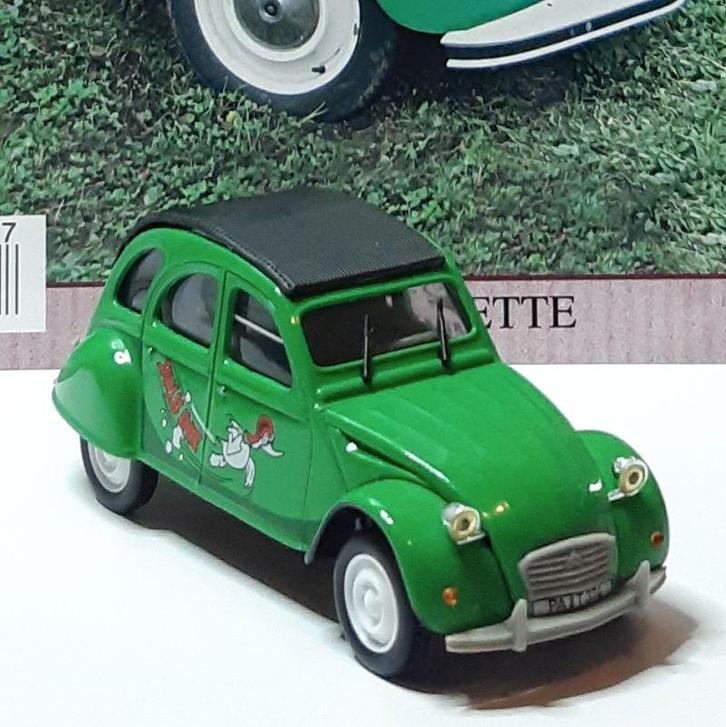2CV Sauss Ente - Norev 1/43, Hobby en Vrije tijd, Modelauto's | 1:43, Zo goed als nieuw, Auto, Norev, Ophalen of Verzenden