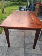 Eettafel 90x160 koloniaal, Huis en Inrichting, Ophalen, Gebruikt, Koloniaal, 50 tot 100 cm