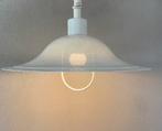 Vintage witte verstelbare space age ufo hanglamp, Huis en Inrichting, Lampen | Hanglampen, Ophalen of Verzenden, Zo goed als nieuw