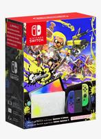 Nintendo Switch OLED Splatoon 3 editie, Spelcomputers en Games, Switch OLED, Met 2 controllers, Ophalen of Verzenden, Zo goed als nieuw