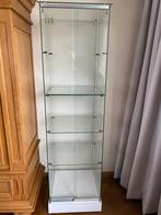 Gratis glazen vitrine kast, Huis en Inrichting, Kasten | Vitrinekasten, 25 tot 50 cm, Minder dan 50 cm, 150 tot 200 cm, Gebruikt