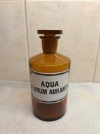 Antieke Glazen Apothekers Pot (4), Ophalen of Verzenden