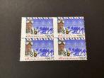 1997, Elfstedentocht, 1710/ blok van 4, Postzegels en Munten, Verzenden, Na 1940, Postfris