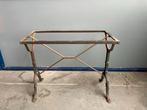 Vintage Metalen Tuintafel, Ophalen, Tafelpoot, Gebruikt, 50 tot 100 cm