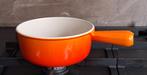 Le Creuset pan, Huis en Inrichting, Keuken | Potten en Pannen, Ophalen of Verzenden, Zo goed als nieuw, Gietijzer, Koekenpan of Braadpan
