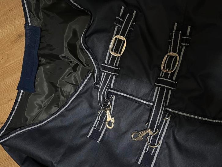 Profi Rider 0 Grams Outdoordeken Blauw 125-175, Dieren en Toebehoren, Paarden en Pony's | Dekens en Dekjes, Zo goed als nieuw