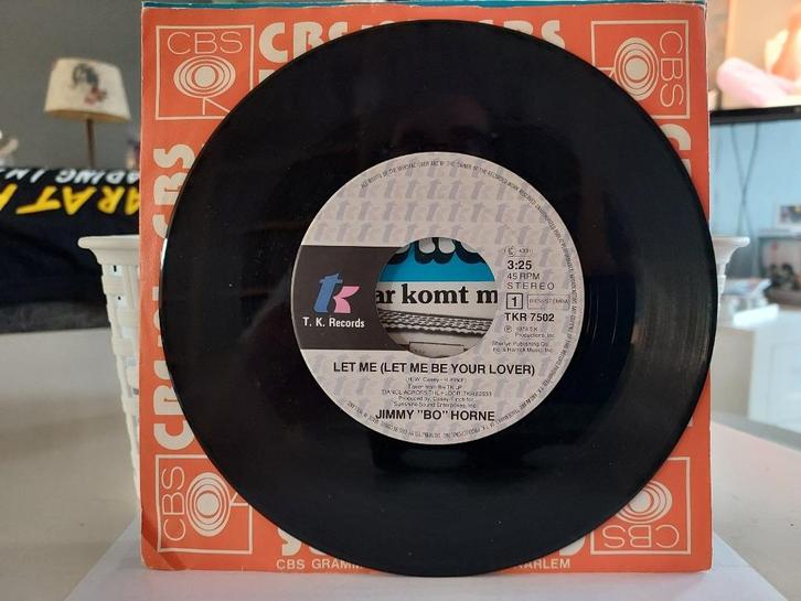 7" Single Jimmy "Bo" Horne - Let Me (Let Me Be Your Lover) /, Cd's en Dvd's, Vinyl Singles, Gebruikt, Single, Pop, 7 inch, Ophalen of Verzenden