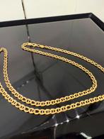 Prachtige 14 karaats gouden anker ketting, Sieraden, Tassen en Uiterlijk, Kettingen, Ophalen of Verzenden, Goud