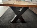Houten meubels, Huis en Inrichting, Tafels | Eettafels, Ophalen of Verzenden, Zo goed als nieuw, Rechthoekig