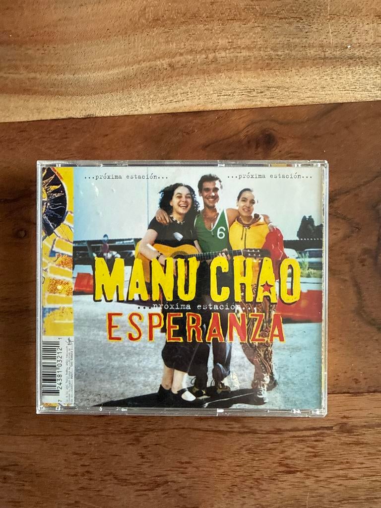 Manu Chao - Esperanza CD, Ophalen of Verzenden, Zo goed als nieuw, Latijns-Amerikaans, Boxset
