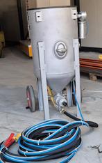 Straalketel 200L met buffertank 2000L, Doe-het-zelf en Verbouw, Compressors, 100 liter of meer, Ophalen of Verzenden, Zo goed als nieuw