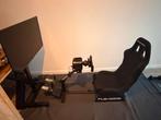 Playseat Fanatec stuur pc, tv en pedalen (plus extra stuur), Spelcomputers en Games, Spelcomputers | Overige Accessoires, Ophalen