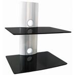 My Wall muurbeugel met 2 planken, zwart/zilver 2e KANS !!, Info@transmedia-germany.de, Ophalen of Verzenden, Zo goed als nieuw