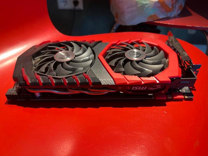 MSI GTX 1070 TI 8GB Grafische Kaart, Computers en Software, Videokaarten, Gebruikt, Nvidia, PCI-Express 3.0, GDDR5, HDMI, Ophalen of Verzenden