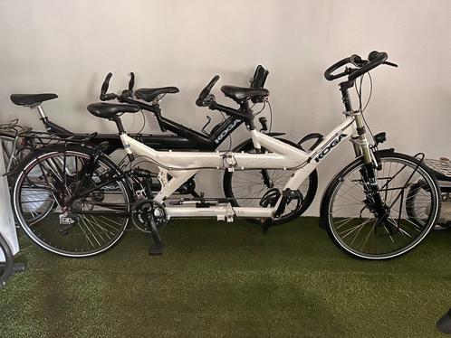 KOGA miyata twintraveller wit tandem deelbaar!!, Fietsen en Brommers, Fietsen | Tandems, Zo goed als nieuw, Meer dan 20 versnellingen