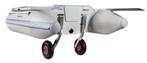Set RVS dubbele strandwielen opklapbaar 240 kg. € 257,95, Watersport en Boten, Accessoires en Onderhoud, Ophalen of Verzenden
