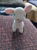 Schattig wit geitje  knuffel, Ophalen of Verzenden, Zo goed als nieuw, Konijn