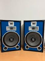 3 Weg Speakers Braveland 1538L met Verlichting ( 2 x 400W ), Zo goed als nieuw, 120 watt of meer, Front, Rear of Stereo speakers