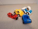 Duplo kleine auto's en motor 2, Ophalen of Verzenden, Gebruikt, Duplo