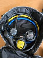 Cressi set ademautomaten met draagtas, Watersport en Boten, Ophalen of Verzenden, Gebruikt, Duikpak