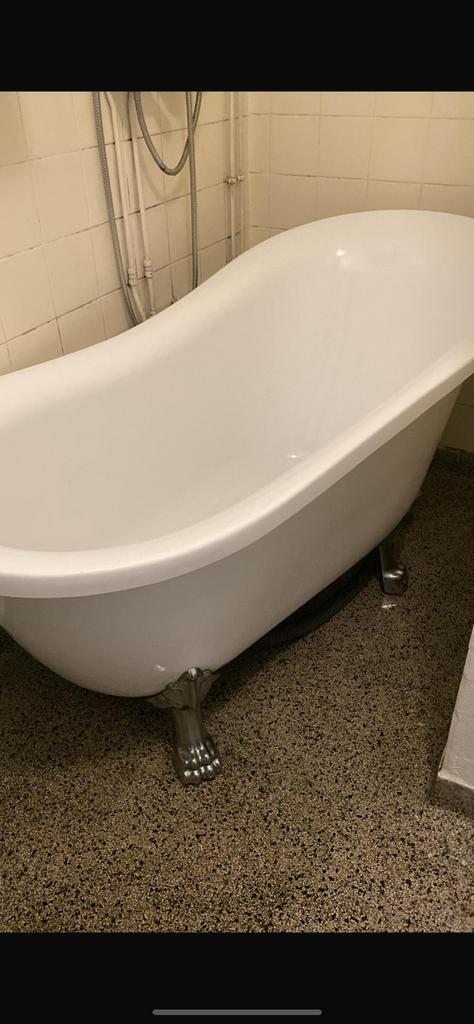 Vrijstaande bad, Huis en Inrichting, Badkamer | Badkamermeubels, Zo goed als nieuw, Overige typen, Minder dan 100 cm, Ophalen