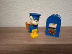 Lego Fabuland 3609 + 3629 Postbode en Auto, Ophalen of Verzenden, Zo goed als nieuw