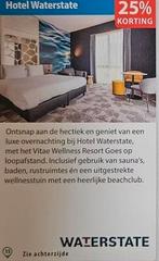 Stay & Wellness Arrangement bij Hotel Waterstate in Goes, Drie personen of meer, Kortingsbon, Arrangement, Spa of Sauna
