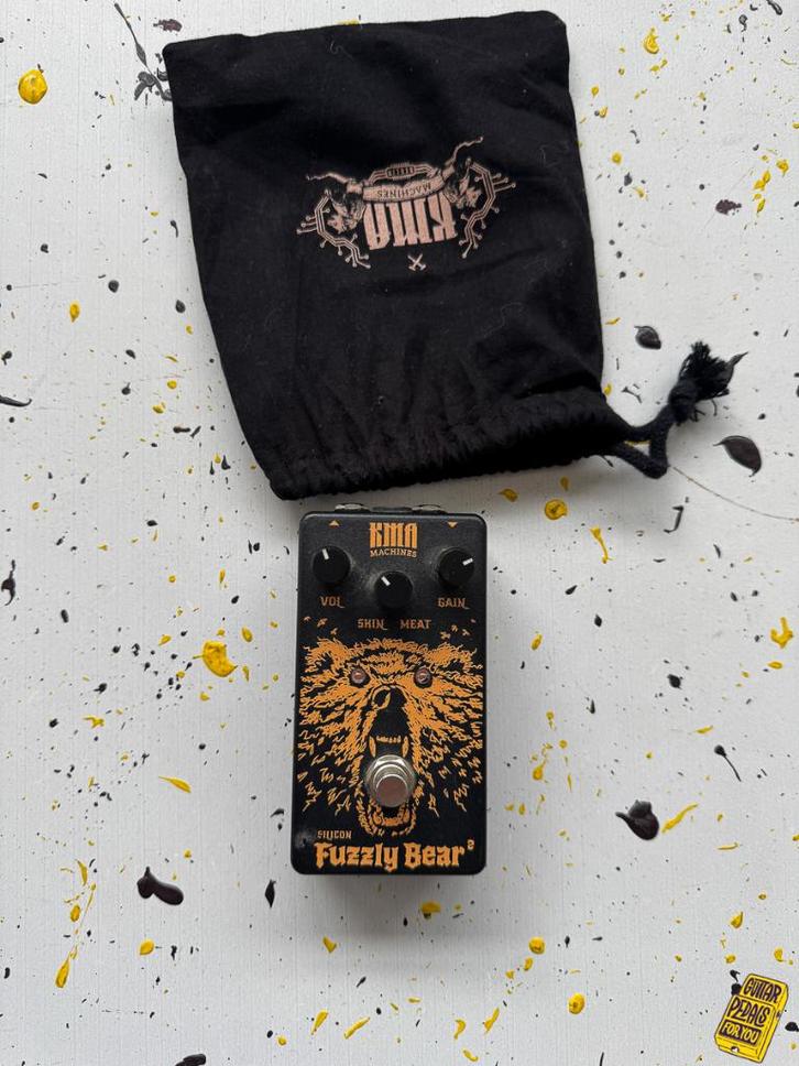 KMA Audio Machines Fuzzly Bear 2, Muziek en Instrumenten, Effecten, Gebruikt, Distortion, Overdrive of Fuzz, Ophalen of Verzenden