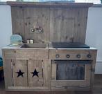 Steigerhout keukentje, Ophalen, Zo goed als nieuw, Hout, Speelkeuken