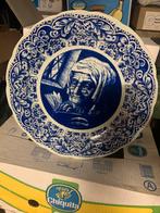 2 grote delfts blauwe borden, Ophalen of Verzenden