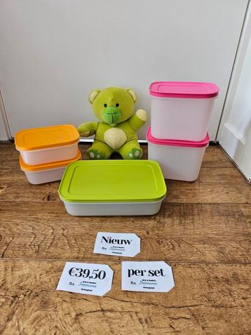 Tupperware nieuwe set Igloo vriesbakjes  beschikbaar voor biedingen
