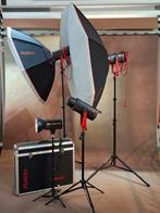 Multiblitz flitsset, Audio, Tv en Foto, Ophalen, Gebruikt, Lamp of Flitsset