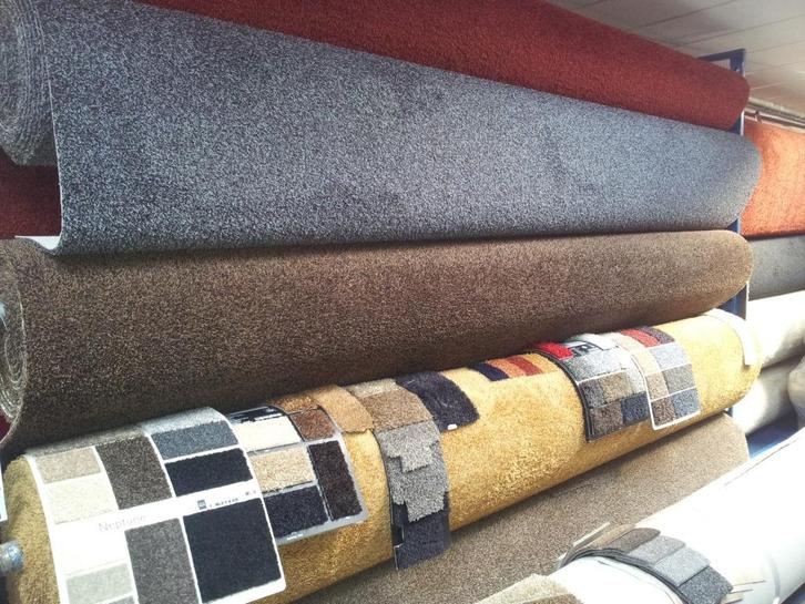 Prijzen tapijt 4m breed va 12.95 €/m2 all-in, Huis en Inrichting, Stoffering | Tapijten en Kleden, Nieuw, 200 cm of meer, 200 cm of meer