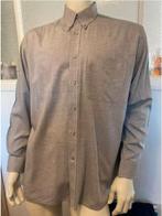 Overhemd Grijs mt. L/XL, Kleding | Heren, Gino Tortelli, Ophalen of Verzenden, Zo goed als nieuw, Halswijdte 41/42 (L)