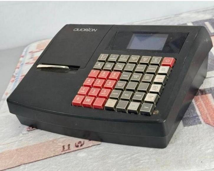 QUORION POS-systeem QMP 18 kassa systeem met bonprinter, Antiek en Kunst, Antiek | Kantoor en Zakelijk, Ophalen of Verzenden