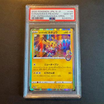 Pokémon Kanazawa’s Pikachu 144/S-P PSA 10 beschikbaar voor biedingen