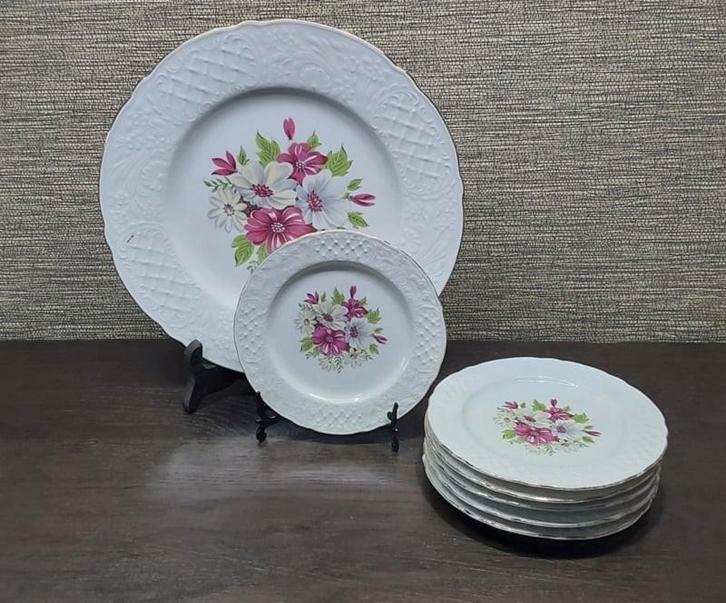 Vintage Arzberg porseleinen gebakset, Antiek en Kunst, Antiek | Porselein, Ophalen of Verzenden