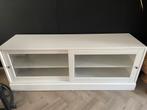 Wit/ creme tv kast nieuw, Huis en Inrichting, Kasten | Vitrinekasten, Ophalen, Glas, 150 tot 200 cm, Nieuw