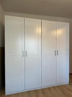 2x Kleding kast wit 100x50x200 cm Leen Bakker Karwei, Ophalen, 50 tot 100 cm, Zo goed als nieuw, Met hangruimte