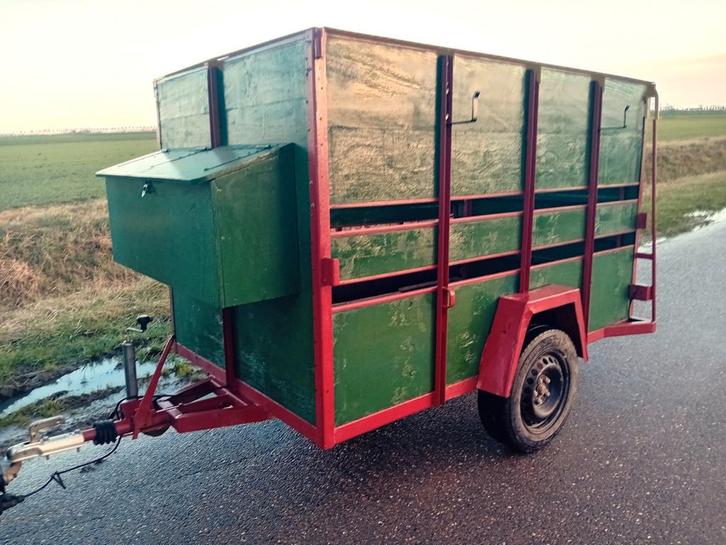 Mooie veekar, Veetrailer, veewagen., Dieren en Toebehoren, Overige Dieren-accessoires, Ophalen