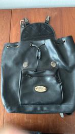 Lederen rugtas meerdere vakjes, met riem, Ophalen of Verzenden, Gebruikt, Overige merken, 30 tot 45 cm