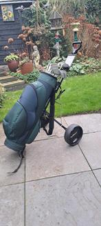 Complete dames beginners golfset met mooie trolley etc., Ophalen, Gebruikt, Set