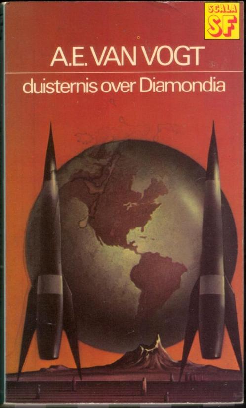 Duisternis over Diamondia - A.E. van Vogt, Boeken, Science fiction, Gelezen, Verzenden