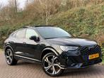 Audi Q3 Sportback 45 TFSI e S Edition 3x S-line|Black| Pano|, Gebruikt, Euro 6, Leder en Stof, Hybride Elektrisch/Benzine