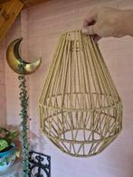 Lampenkap Metaal met Papier Touw, 25 tot 50 cm, Bohemian, Ophalen of Verzenden, Zo goed als nieuw